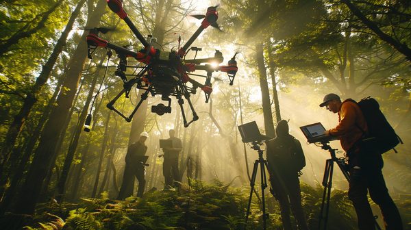 Applications innovantes de la géomatique forestière